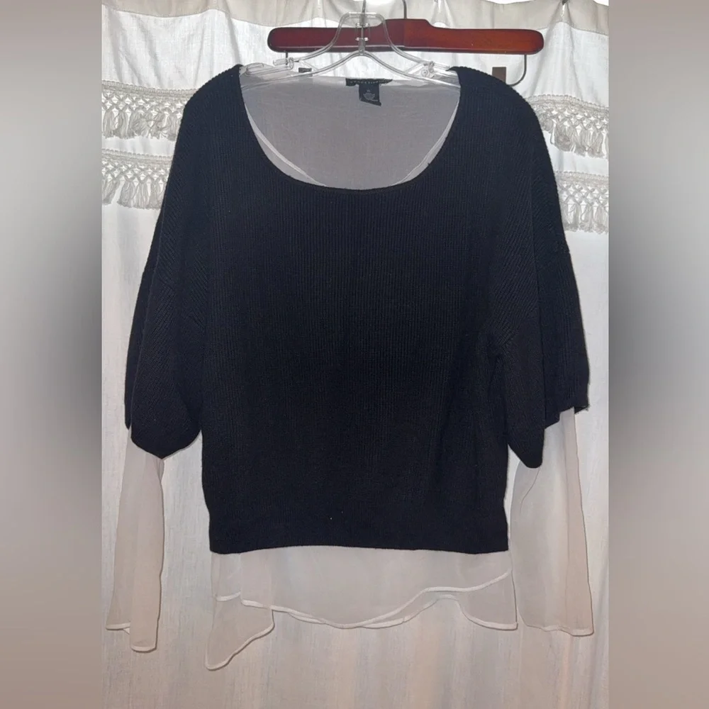 Grace Elements Black Knit Sweater